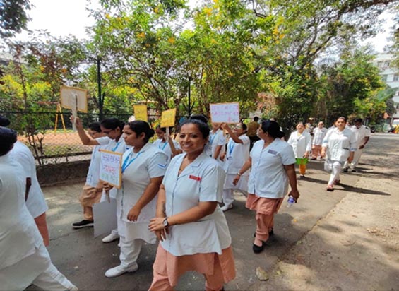 World Immunization Week rally